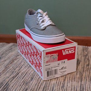NWT Gray Vans Atwood Shoes